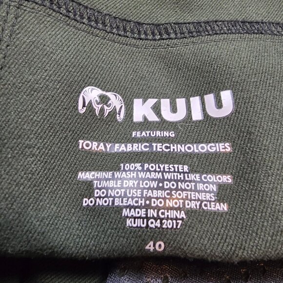 Kuiu Forest Green Pants Mens Size 40 x 34 Hunting Stretch Camping Hiking USA - Picture 8 of 8